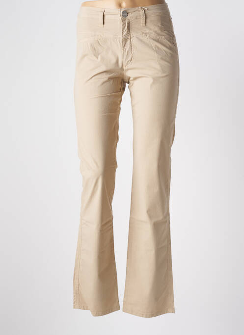 Pantalon droit beige CLOSED pour femme