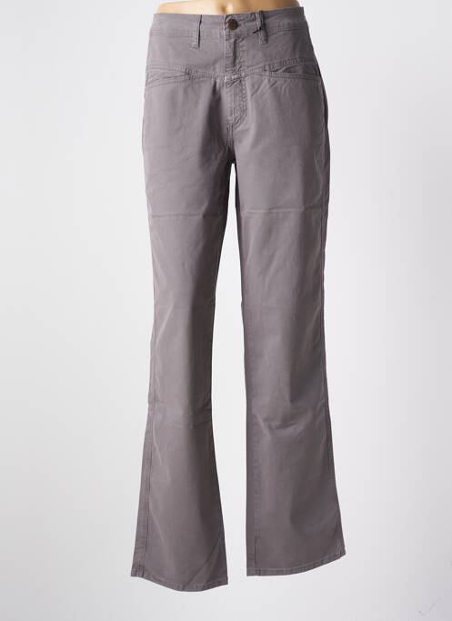 Pantalon droit gris CLOSED pour femme