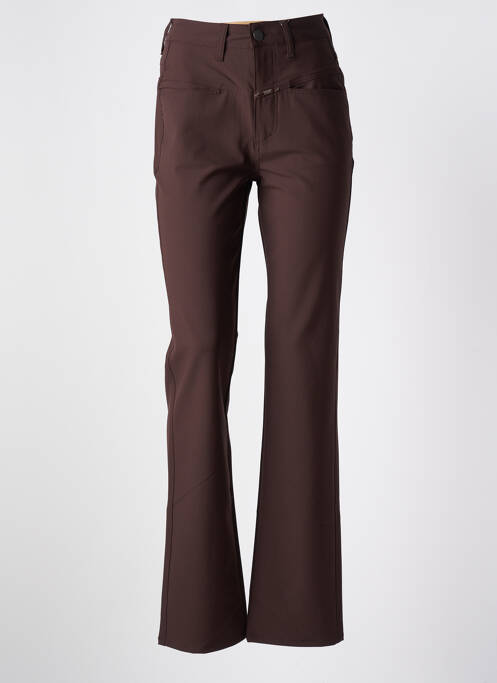 Pantalon slim marron CLOSED pour femme