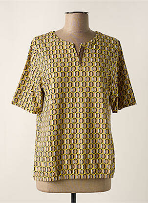 Top stretch manches longues jaune RABE femme