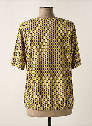 Top stretch manches longues jaune RABE femme