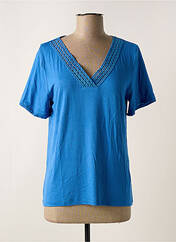 Top bleu LEO & UGO pour femme seconde vue