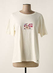 T-shirt beige TRAMONTANA pour femme seconde vue