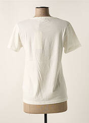 T-shirt blanc CREAM pour femme seconde vue