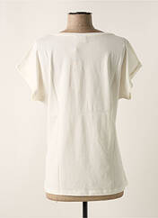 T-shirt blanc CREAM pour femme seconde vue