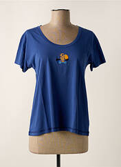 T-shirt bleu DIPLODOCUS pour femme seconde vue