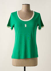 T-shirt vert DIPLODOCUS pour femme seconde vue