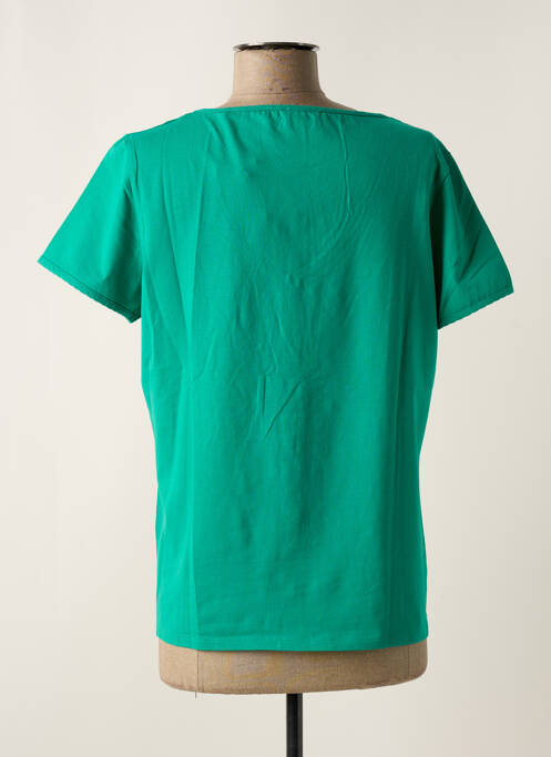 Top vert C'EST BEAU LA VIE pour femme