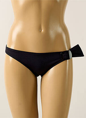 Bas de maillot de bain effet matière satinée culotte noir SIMONE PERELE femme