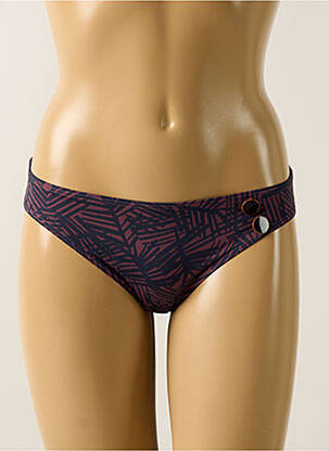 Bas de maillot de bain imprimé fantaisie culotte violet SIMONE PERELE femme