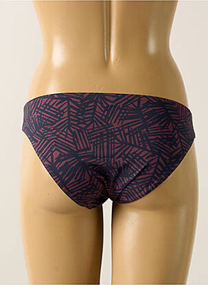 Bas de maillot de bain imprimé fantaisie culotte violet SIMONE PERELE femme