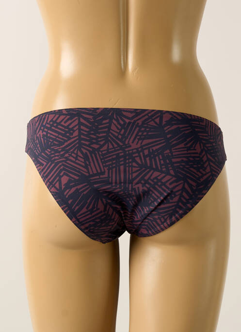 Bas de maillot de bain imprimé fantaisie culotte violet SIMONE PERELE femme