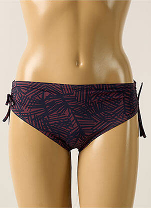 Bas de maillot de bain imprimé fantaisie culotte violet SIMONE PERELE femme