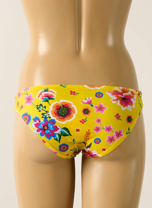 Bas de maillot de bain jaune ANTIGEL pour femme