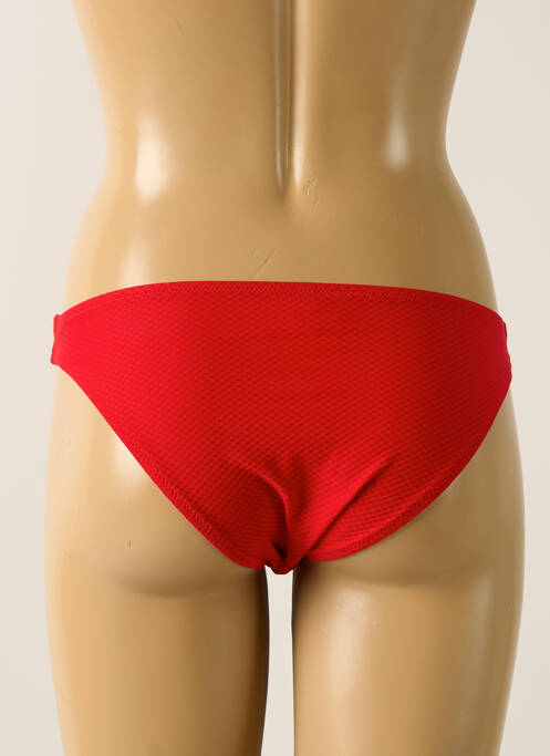 Bas de maillot de bain rouge ANTIGEL pour femme