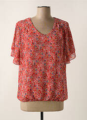 Blouse rouge CHRISTINE LAURE pour femme seconde vue