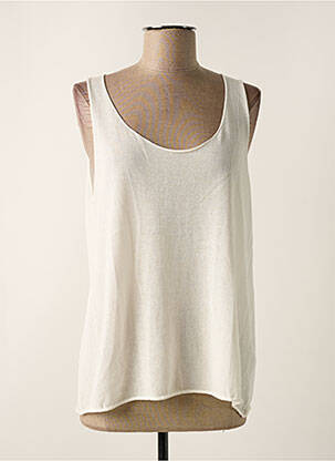 Pull blanc CREAM pour femme