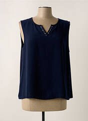 Top bleu CHRISTINE LAURE pour femme seconde vue