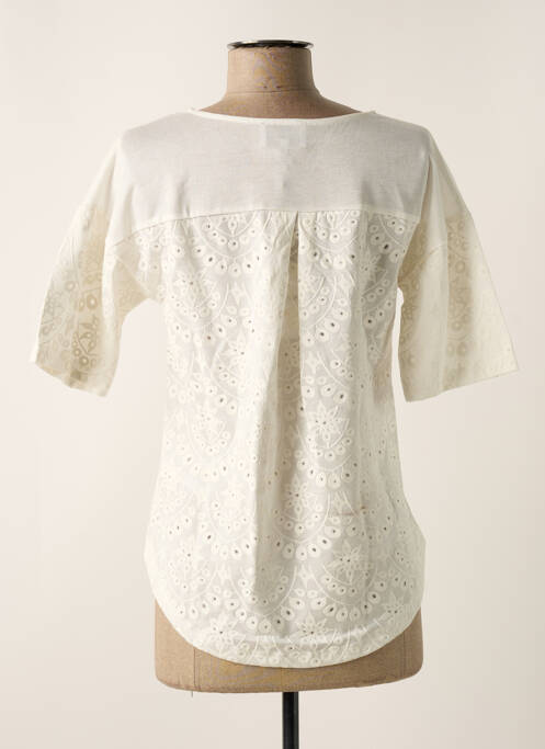 Top blanc LEO & UGO pour femme