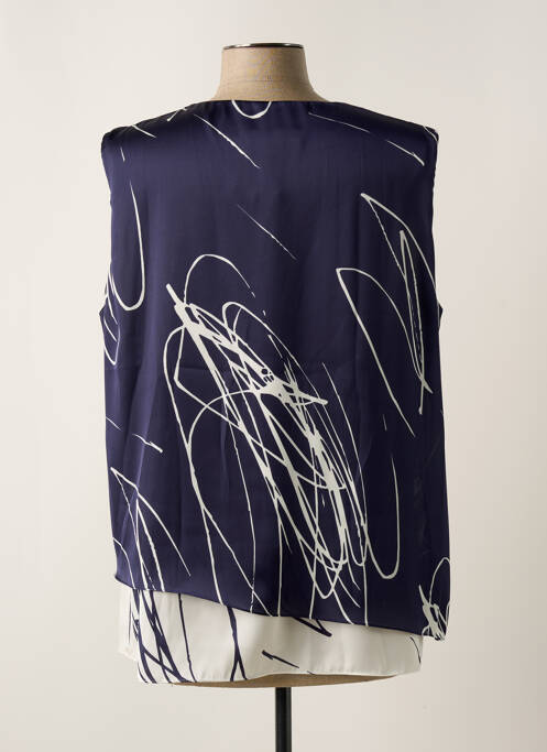 Top bleu CHRISTINE LAURE pour femme