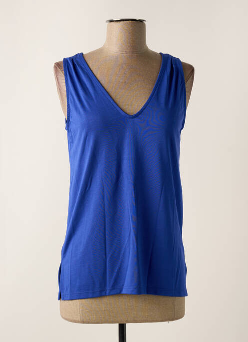 Top bleu SCORZZO pour femme