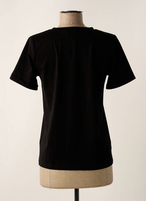 T-shirt noir LEO & UGO pour femme