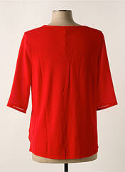 Blouse rouge LEO & UGO pour femme seconde vue