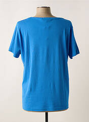 T-shirt bleu I.ODENA pour femme seconde vue