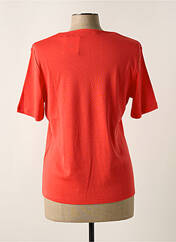 T-shirt orange CHRISTINE LAURE pour femme seconde vue