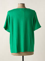 T-shirt vert LEO & UGO pour femme seconde vue