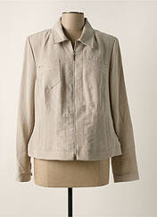 Veste casual beige CHRISTINE LAURE pour femme seconde vue