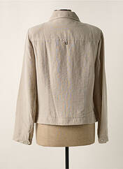 Veste casual beige CHRISTINE LAURE pour femme seconde vue