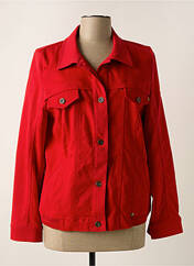 Veste casual rouge CHRISTINE LAURE pour femme seconde vue