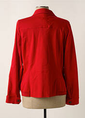 Veste casual rouge CHRISTINE LAURE pour femme seconde vue