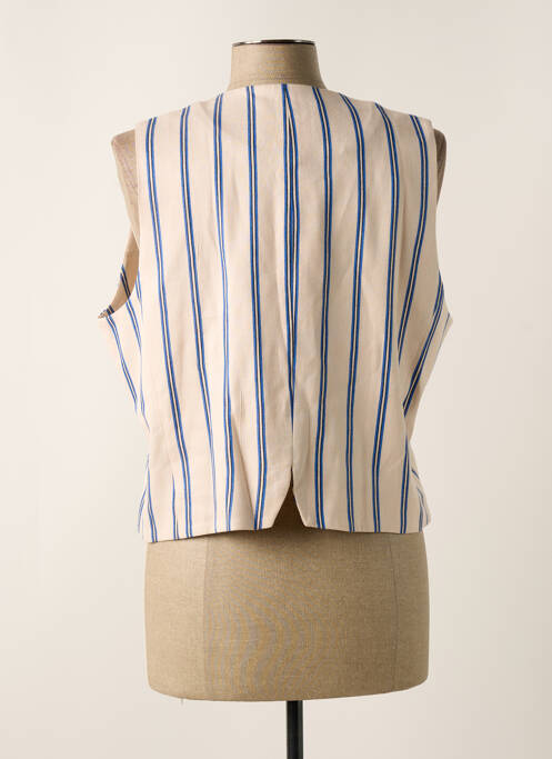 Gilet sans manche rose ANDAM pour femme