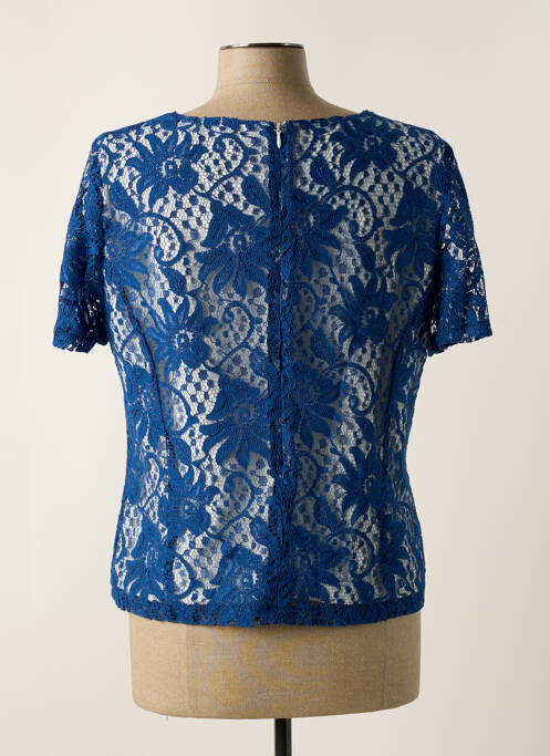 Top bleu ANNE KELLY femme