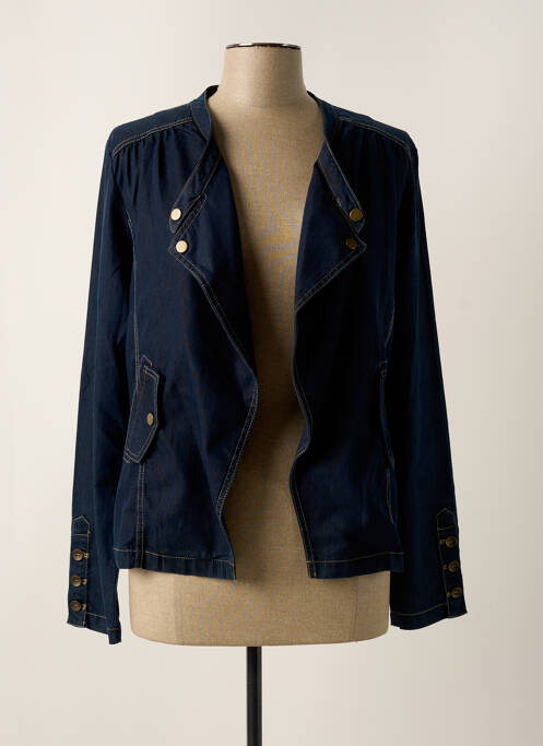 Veste casual bleu EVA KAYAN pour femme