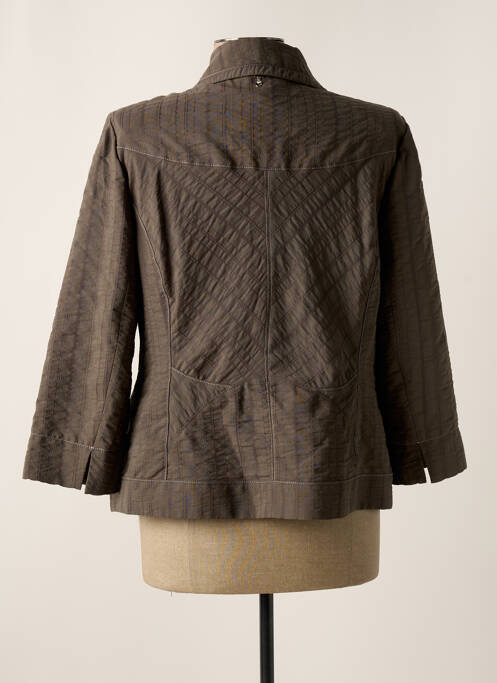 Veste casual marron CHRISTINE LAURE pour femme