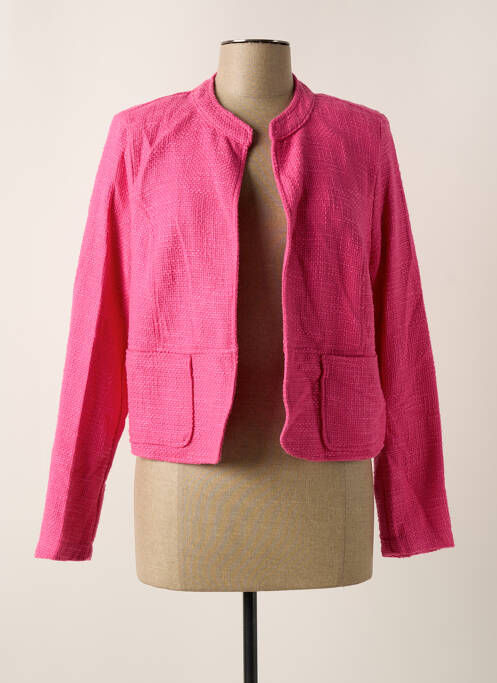 Veste chic rose SIGNE NATURE pour femme