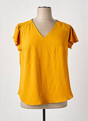 Blouse orange TINTA STYLE pour femme seconde vue