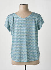 T-shirt bleu TINTA STYLE pour femme seconde vue