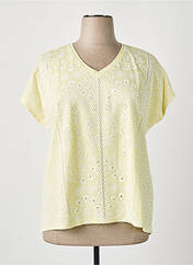 T-shirt jaune LEO & UGO pour femme seconde vue