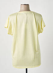 T-shirt jaune LEO & UGO pour femme seconde vue