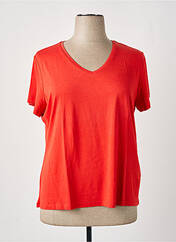 T-shirt orange CREAM pour femme seconde vue