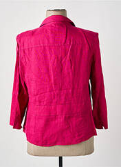 Veste casual rose CHRISTINE LAURE pour femme seconde vue