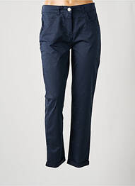 Pantalon slim taille élastique taille normale bleu EAST DRIVE femme