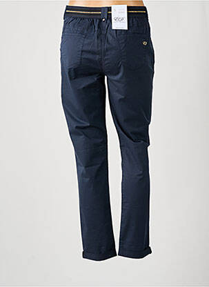 Pantalon slim taille élastique taille normale bleu EAST DRIVE femme