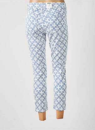 Pantalon 7/8 stretch taille normale bleu ANGELS femme