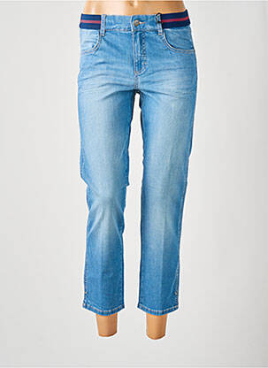 Jeans coupe slim stretch taille normale bleu ANGELS femme