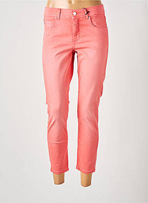 Jeans coupe slim stretch taille normale rouge ANGELS femme